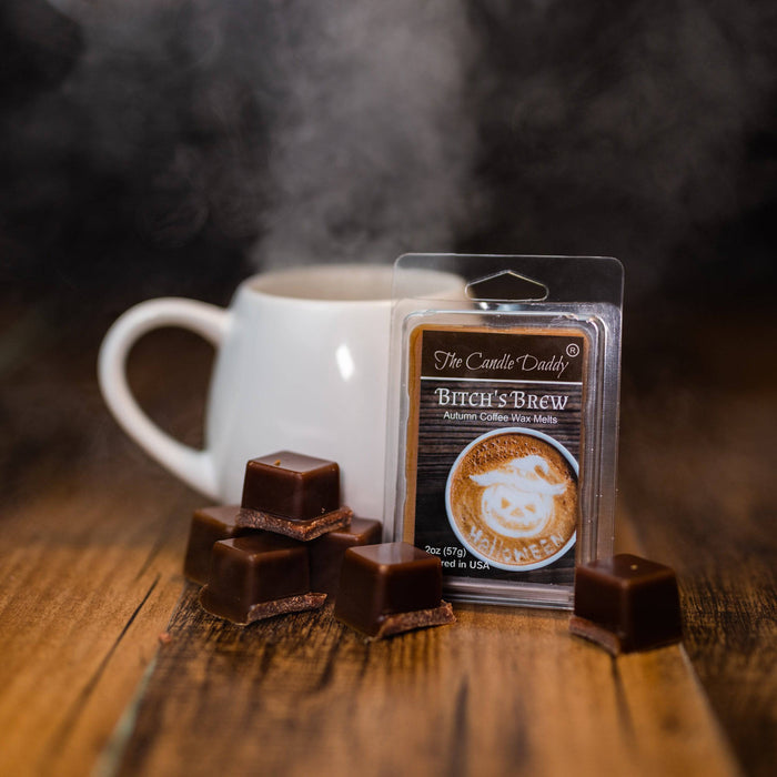5 Pack - Bitch's Brew - Autumn Coffee Scented Melt - 2 Ounces x 5 Packs = 10 Ounces - The Candle Daddy