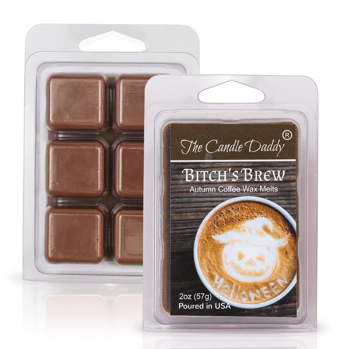 5 Pack - Bitch's Brew - Autumn Coffee Scented Melt - 2 Ounces x 5 Packs = 10 Ounces - The Candle Daddy