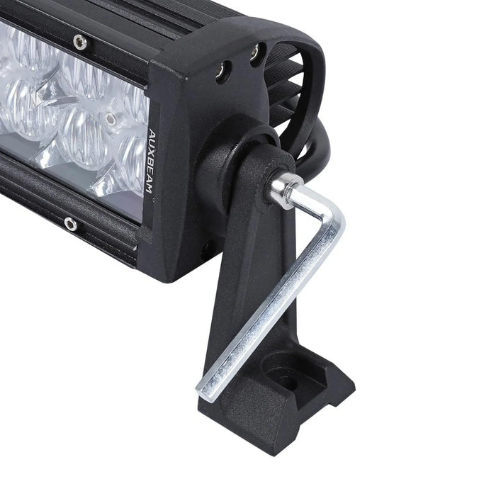 52" 5D-Series Straight LED Light Bar&Windshield Mounting Brackets For Jeep Wrangler JK 2007~2017