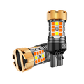 🆕 7443 US-CK LED Front Turn Signal & DRL Light Bulbs 50W 4000LM CAN-Bus Error Free Dual Color Switchback White & Amber B21-PRO Series | 2 Bulbs