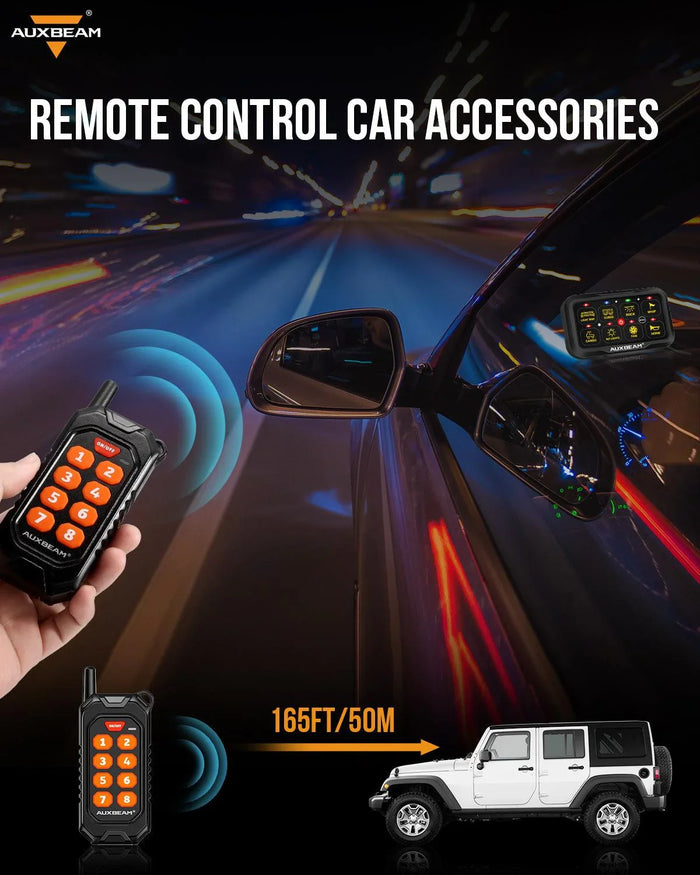 8 Gang Wireless Remote Control Only for RC-800/RA84 Switch Panel