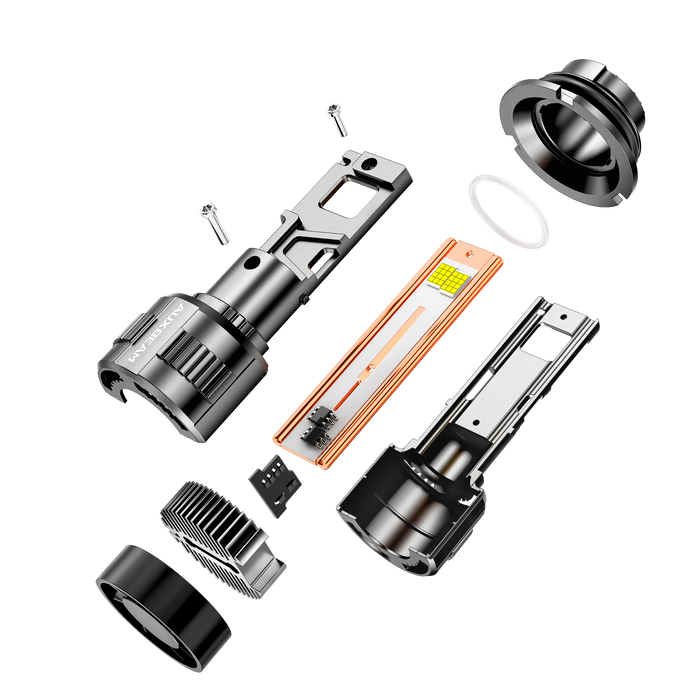 🆕9004/HB1 LED Headlight Bulbs 130W 32000LM F35 Series Dual Compatibility 12V/24V 6500K Cool White | 2 Bulbs