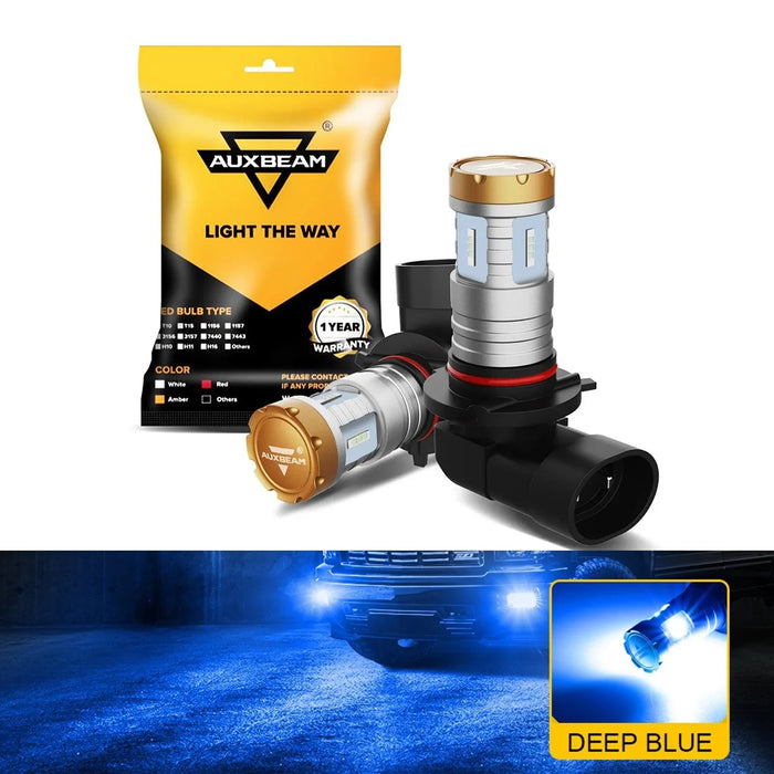 9006 HB4 LED Fog Light/DRL Bulbs 20W 4000LM Deep Blue Crown Series | 2 Bulbs