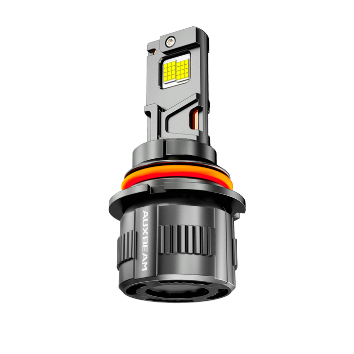 🆕9007/HB5 LED Headlight Bulbs 130W 32000LM F35 Series Dual Compatibility 12V/24V 6500K Cool White | 2 Bulbs