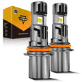 🆕9007/HB5 LED Headlight Bulbs Q50 Series Dual Turbo Fans 130W 36000LM 6500K Cool White| 2 Bulbs