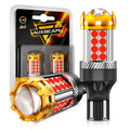 912 921 T15 W16W LED Strobe Flashing 3rd Brake Center High Mount Stop Light 20W 500% B21 Series | 2 Bulbs