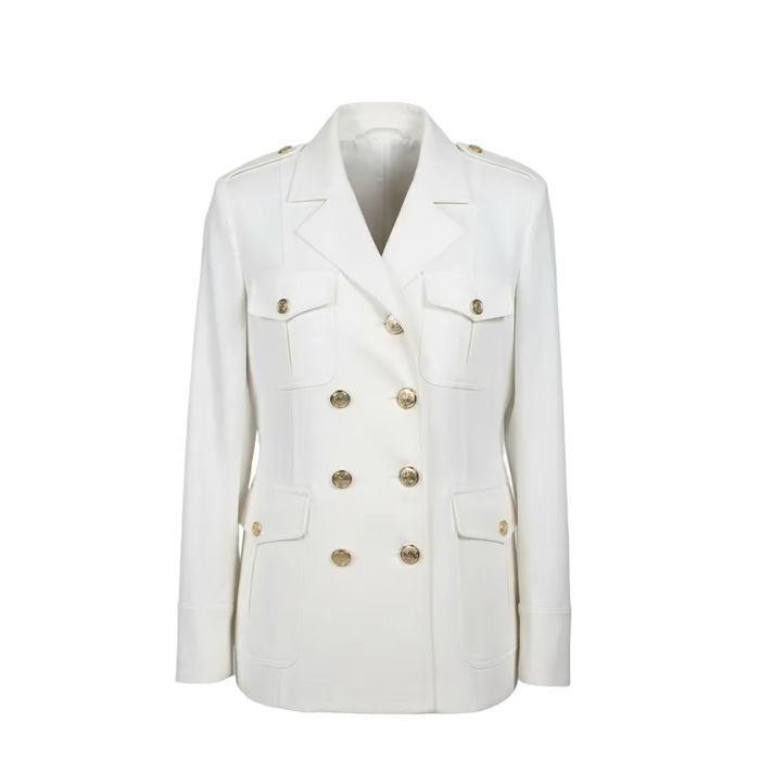 Yves Notch Jacket - White