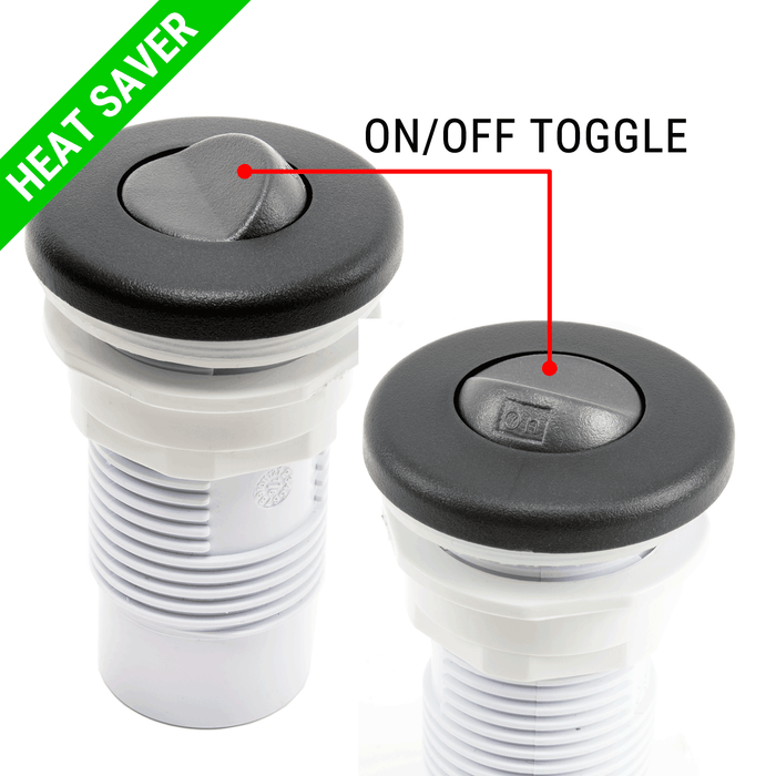 Air Control Valve ON/OFF Toggle 1"SS