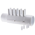 Air Manifold 1.5"SS x 1.5"SP (10) 3/8" Barbs