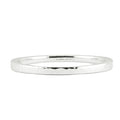 Anabel Aram Farrier Medium Hinged Bangle - Silver