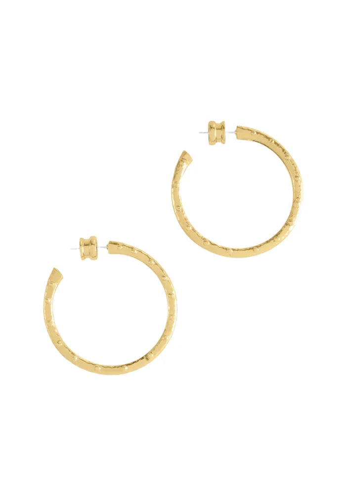 Anabel Aram Milos Gold Medium Hoops
