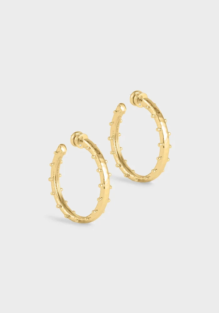 Anabel Aram Milos Gold Medium Hoops