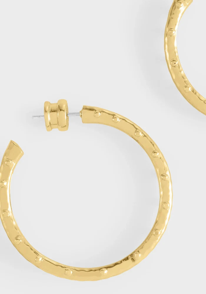 Anabel Aram Milos Gold Medium Hoops