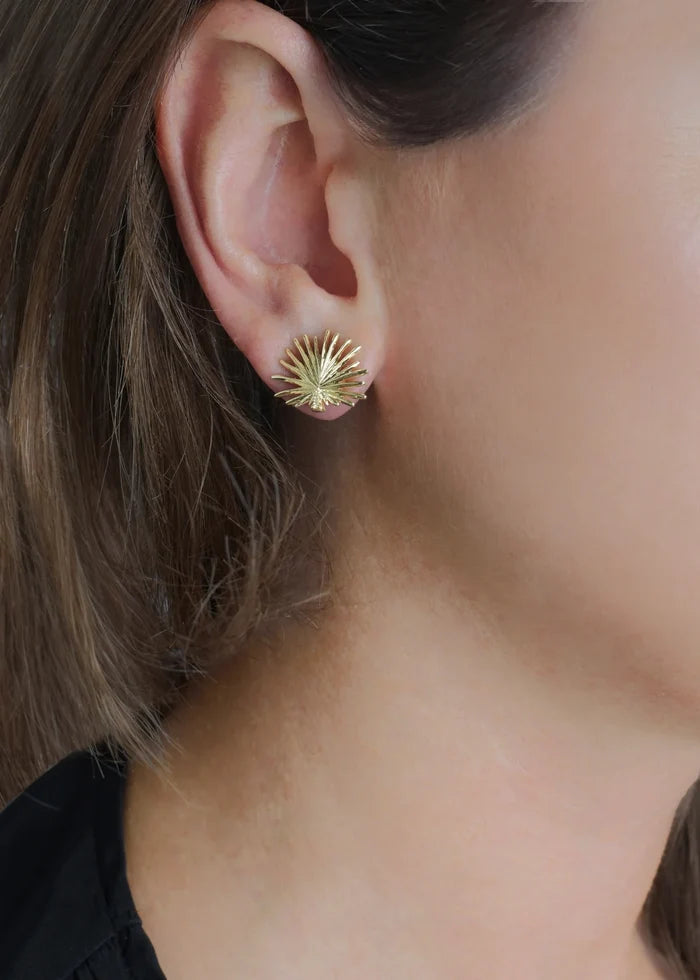 Anabel Aram Palm Stud Earrings