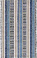 Annie Selke - 2x3 Navy/French Blue  Indoor/Outdoor Rug