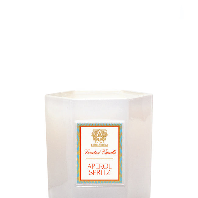 Antica Farmacista Hexagonal Candle 9oz  - Aperol Spritz