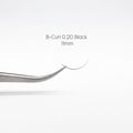 B-Curl Lashes - Thick 0.20mm Black 11 mm pkt