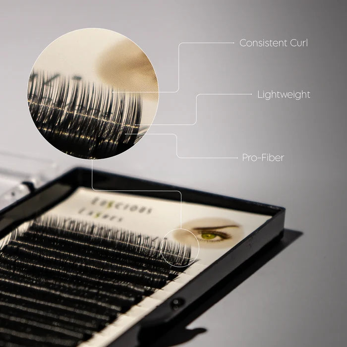 B-Curl Lashes 0.07mm Black 08mm