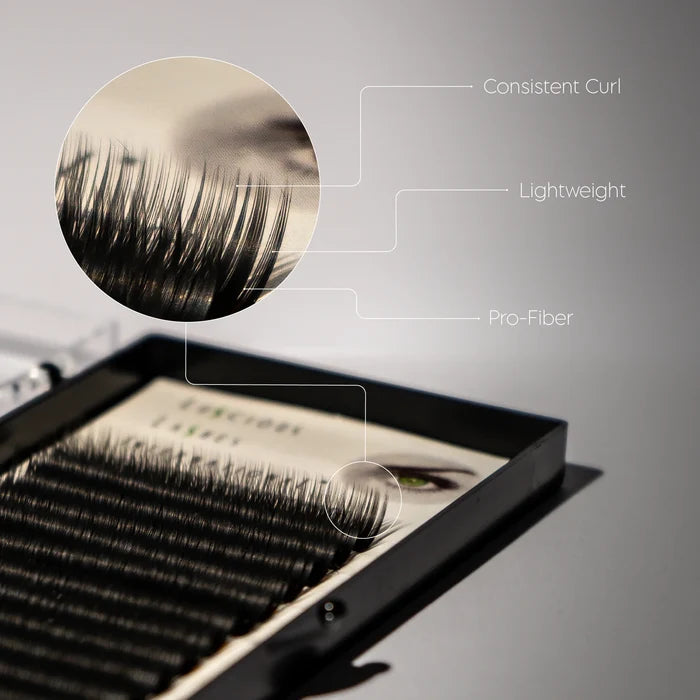 B-Curl Lashes 0.07mm Black 09mm