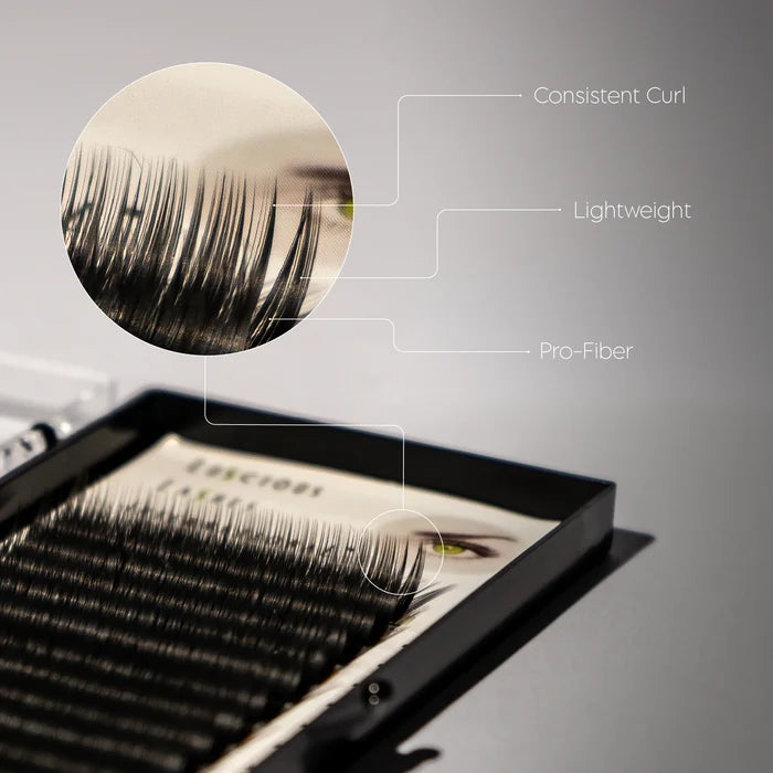 B-Curl Lashes 0.07mm Black 10mm