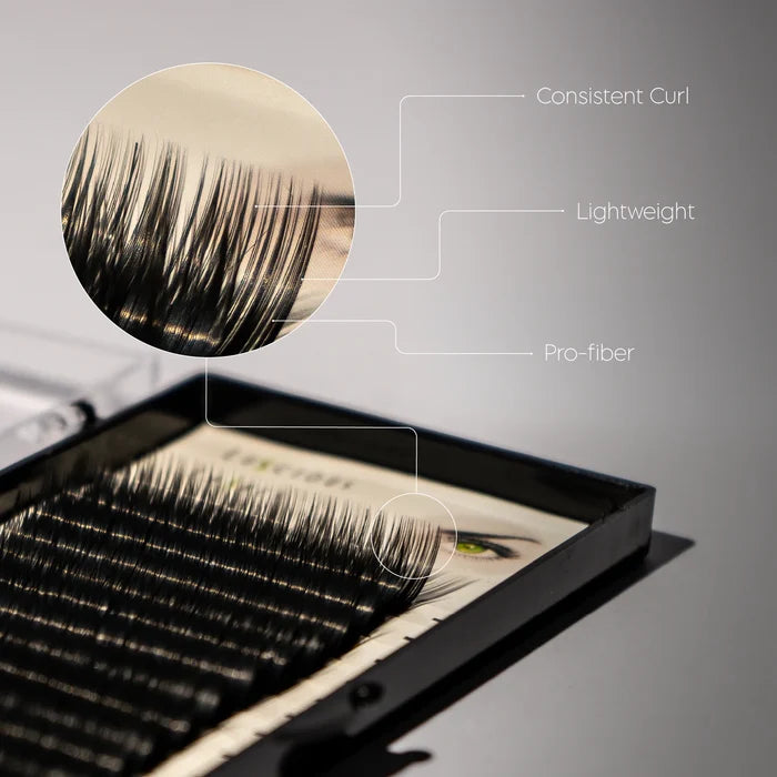 B-Curl Lashes 0.07mm Black 12mm