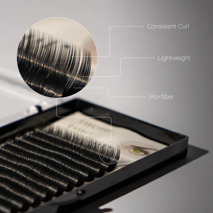 B-Curl Lashes 0.10mm Black 10mm
