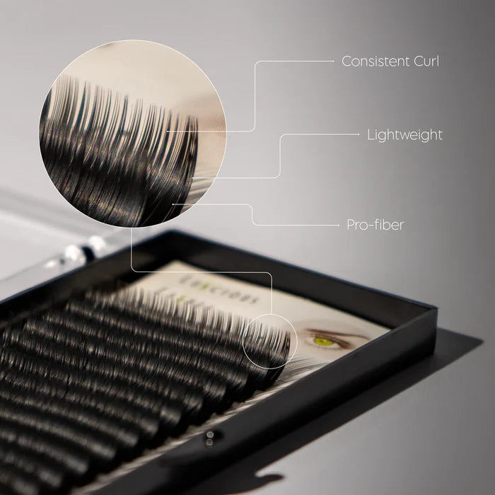 B-Curl Lashes 0.10mm Black 11mm