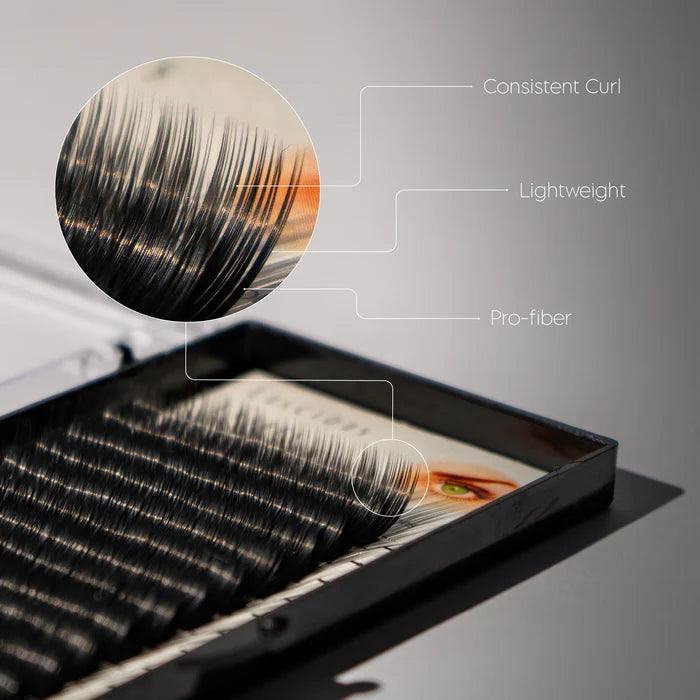 B-Curl Lashes 0.10mm Black 13mm