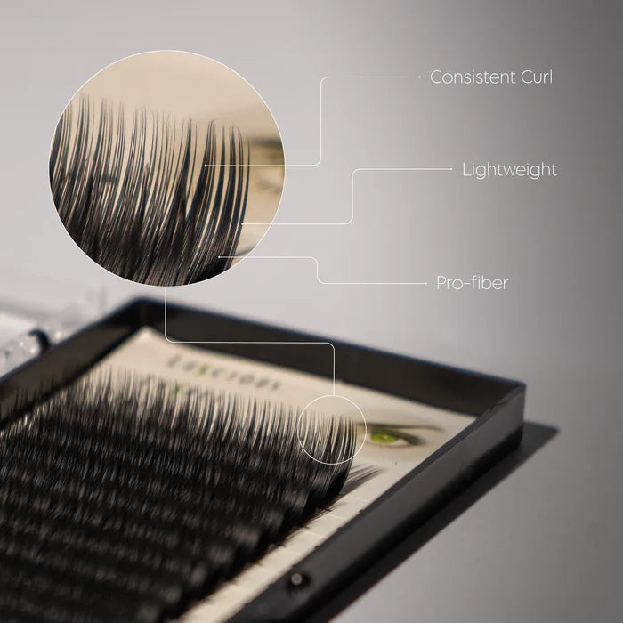 B-Curl Lashes 0.15mm Black 10mm
