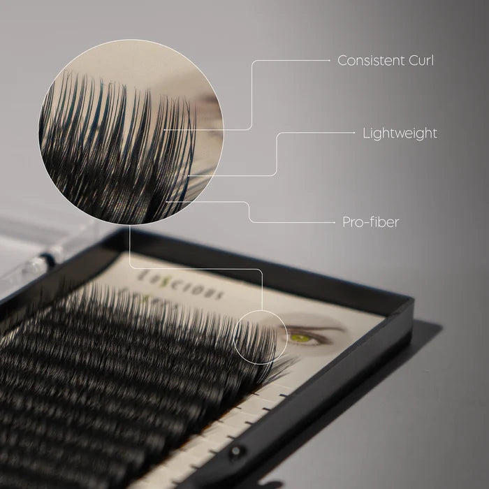 B-Curl Lashes 0.20mm Black 12mm