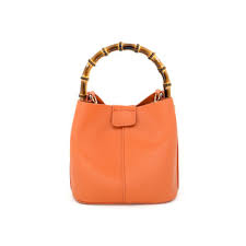 Bamboo Handle Mini Tote - 5 Colors