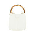 Bamboo Handle Mini Tote - 5 Colors