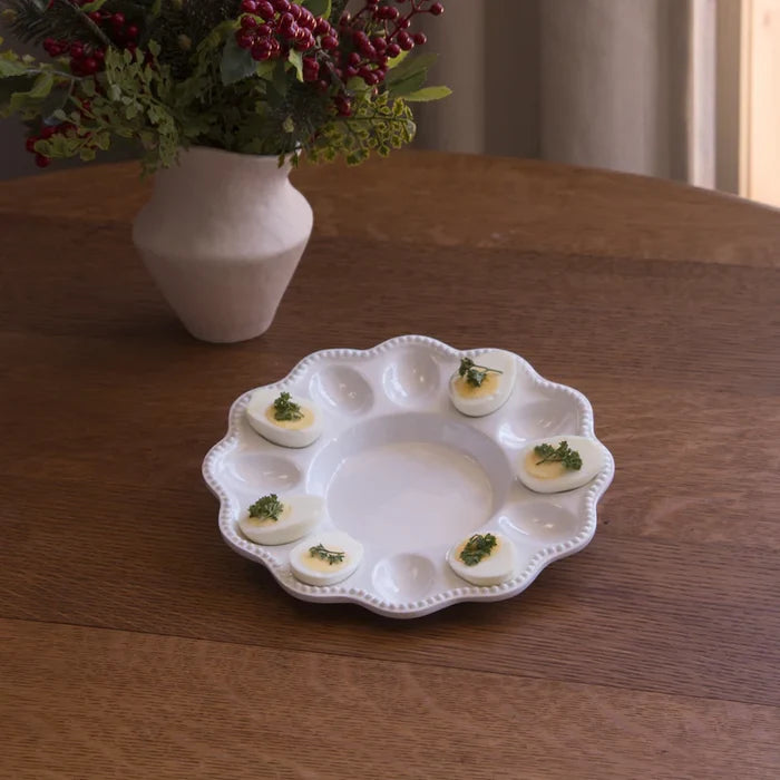 Beatriz Ball Melamine Deviled Egg Platter