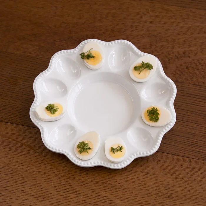Beatriz Ball Melamine Deviled Egg Platter