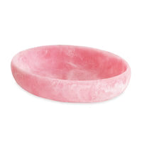 Beatriz Ball Resin Sorbet Large Oval Bowl - Raspberry