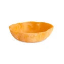 Beatriz Ball Resin Sorbet Large Wavy Round Bowl - Tangerine