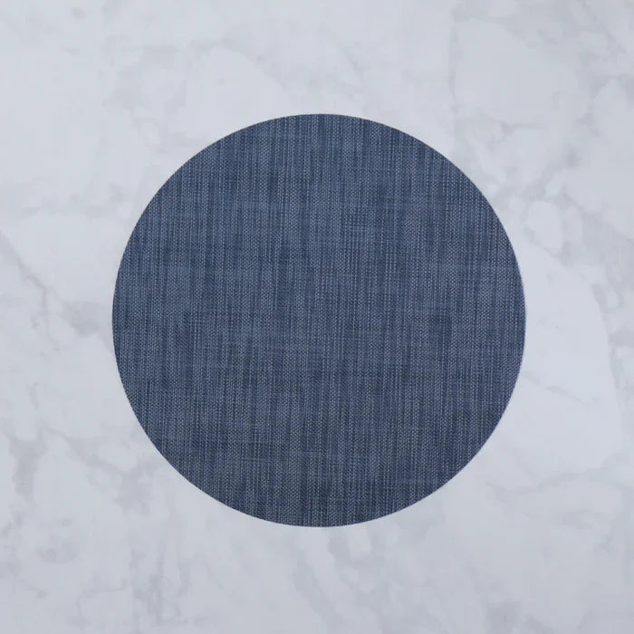 Beatriz Ball Round Woven Placemats Set of 4 - 3 Colors