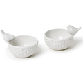 Bird and Basket Tidbit Dish - 2 Designs
