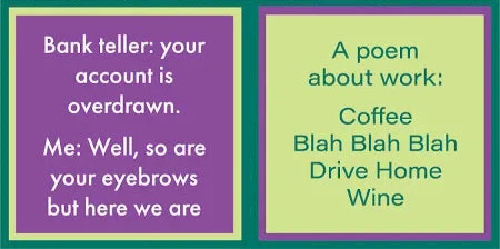 Blah Blah Cocktail Napkins