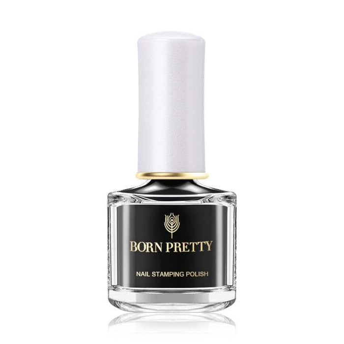 Born Pretty Stamping Polish - Black (6ml) - Maskscara