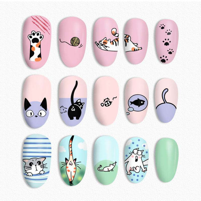BP Stamping Plate - Animal (L003) - Maskscara