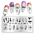 BP Stamping Plate - Artist (L018) - Maskscara