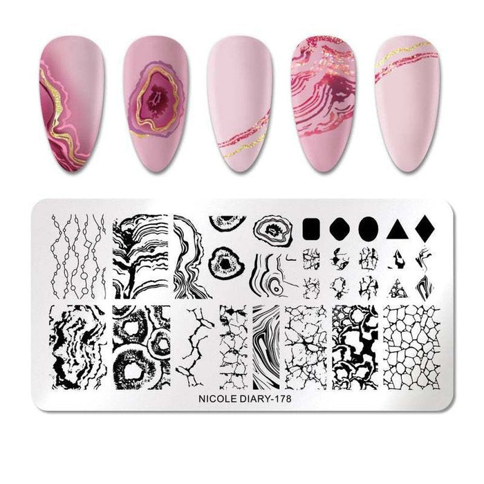 BP Stamping Plate - Nicole Diary (178) - Maskscara