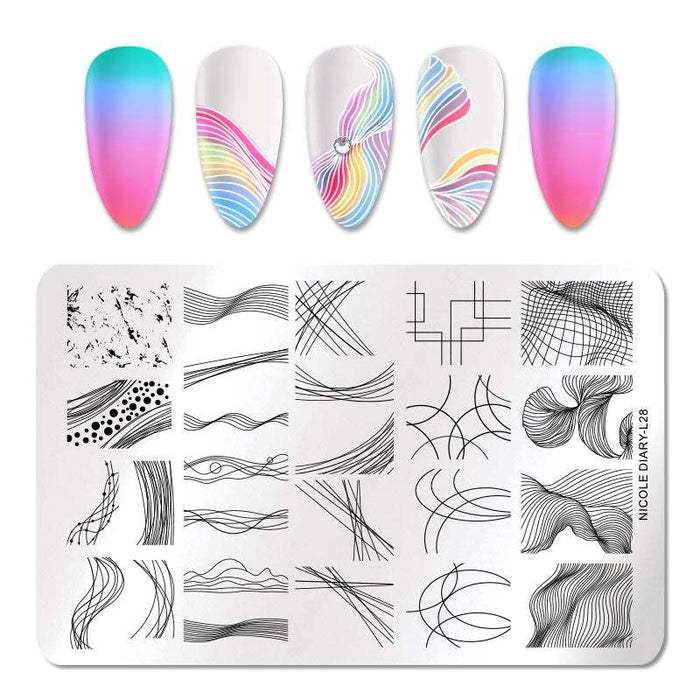 BP Stamping Plate - Nicole Diary (28) - Maskscara