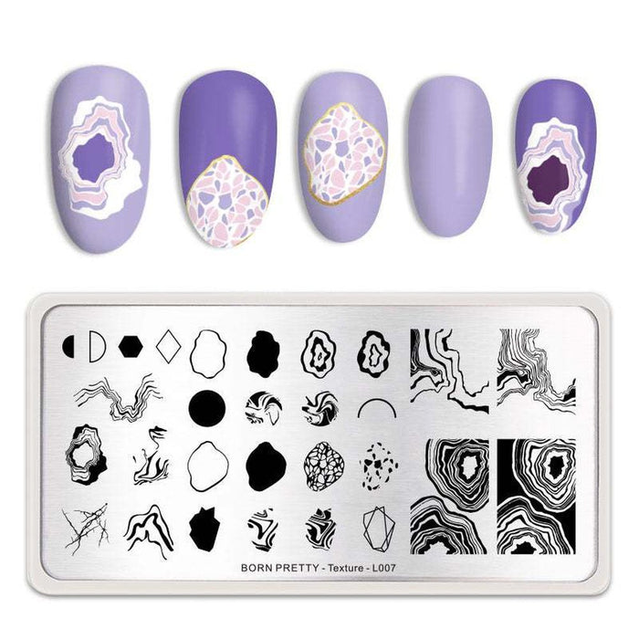 BP Stamping Plate - Texture (07) - Maskscara