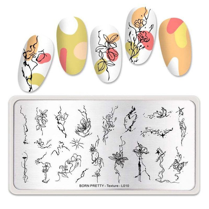 BP Stamping Plate - Texture (10) - Maskscara
