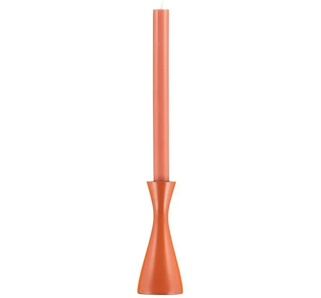 British Colour Standard Candleholders - Rust