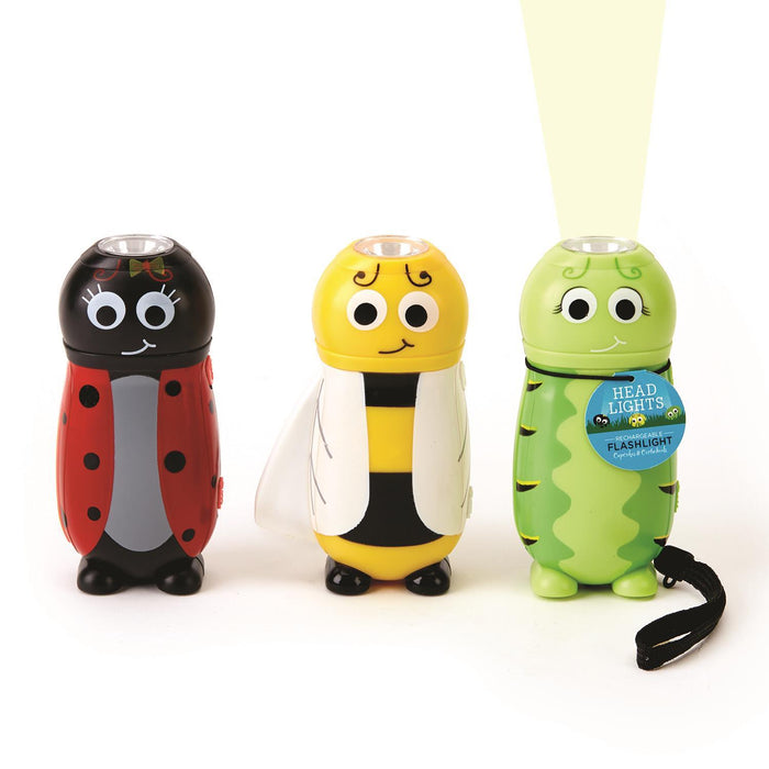 Bug Flashlight - Ladybug, Bumblebee and Caterpillar