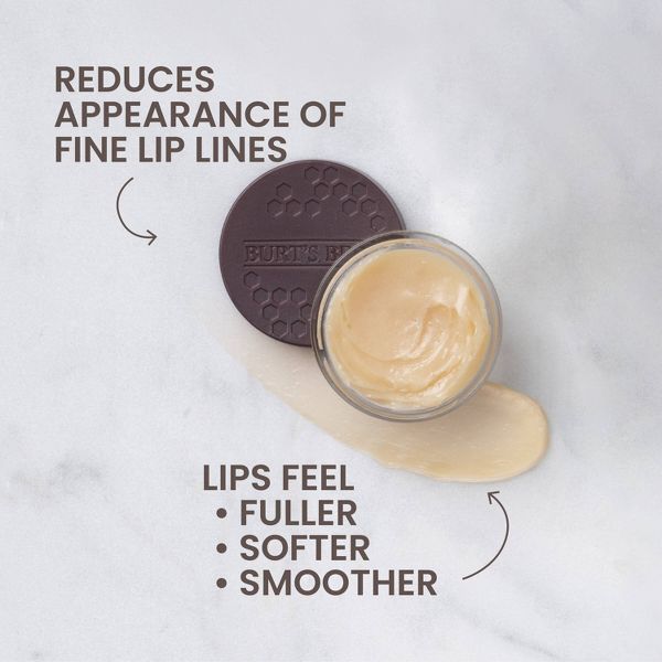 Burt's Bees Natural Overnight Intensive Lip Treatment - Ultra-Conditioning Lip Mask - 0.25oz