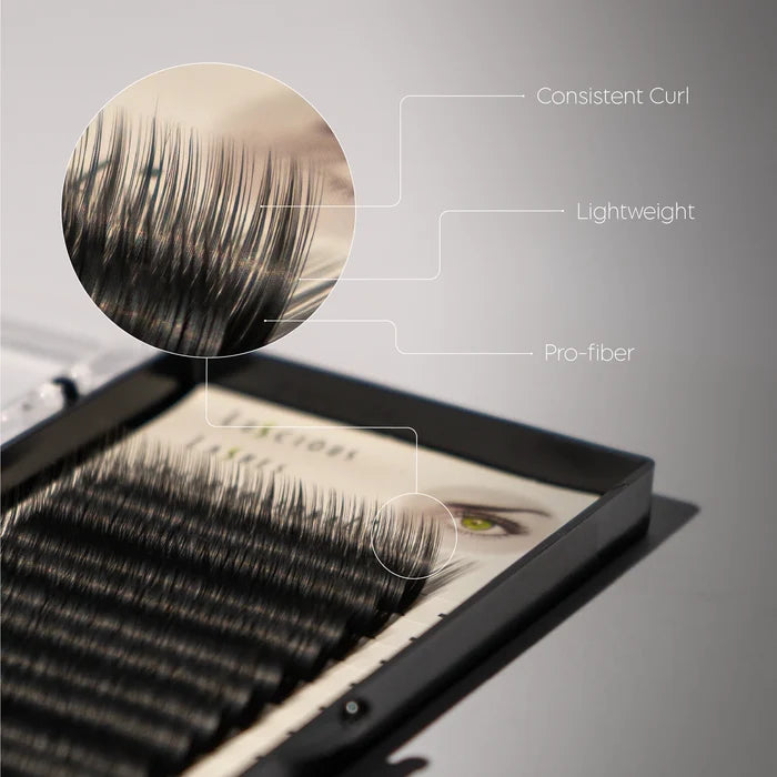 C-Curl Lashes 0.07mm Black 09mm